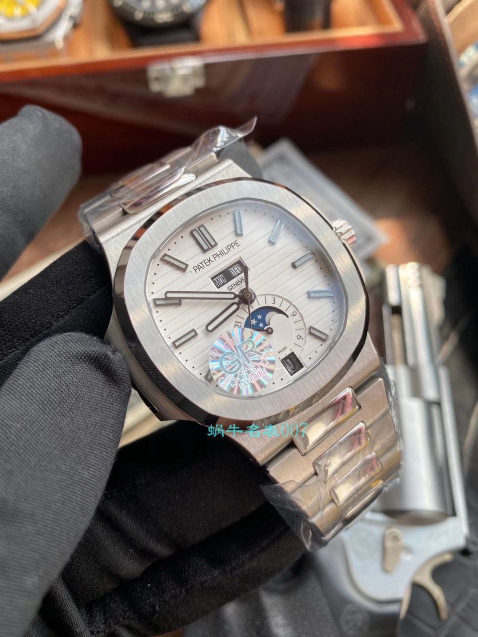 GR Factory  PATEK PHILIPPE  Nautilus  Replica Copy  Watches V2版本5726/1A-010 wrist watches  / BD328