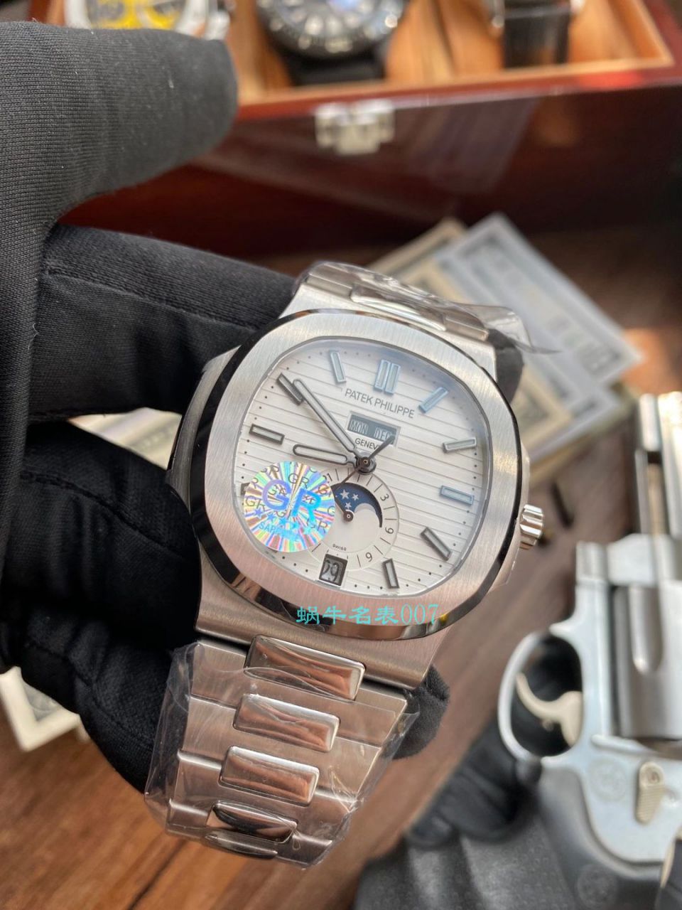 GR Factory  PATEK PHILIPPE  Nautilus  Replica Copy  Watches V2版本5726/1A-010 wrist watches  / BD328