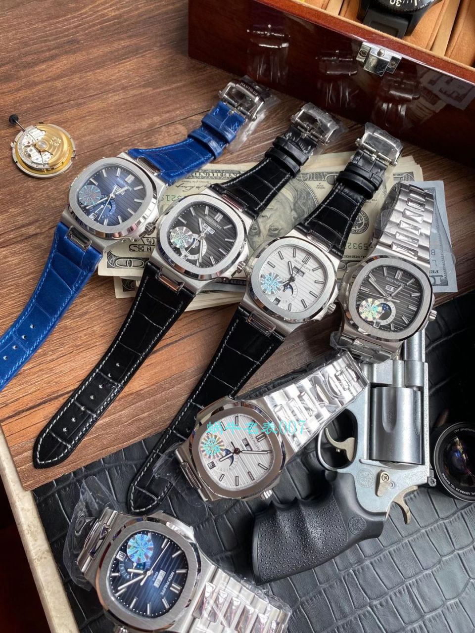 GR Factory  PATEK PHILIPPE  Nautilus  top  Replica Copy  Watches 5726/1A-001真月相 / BD329