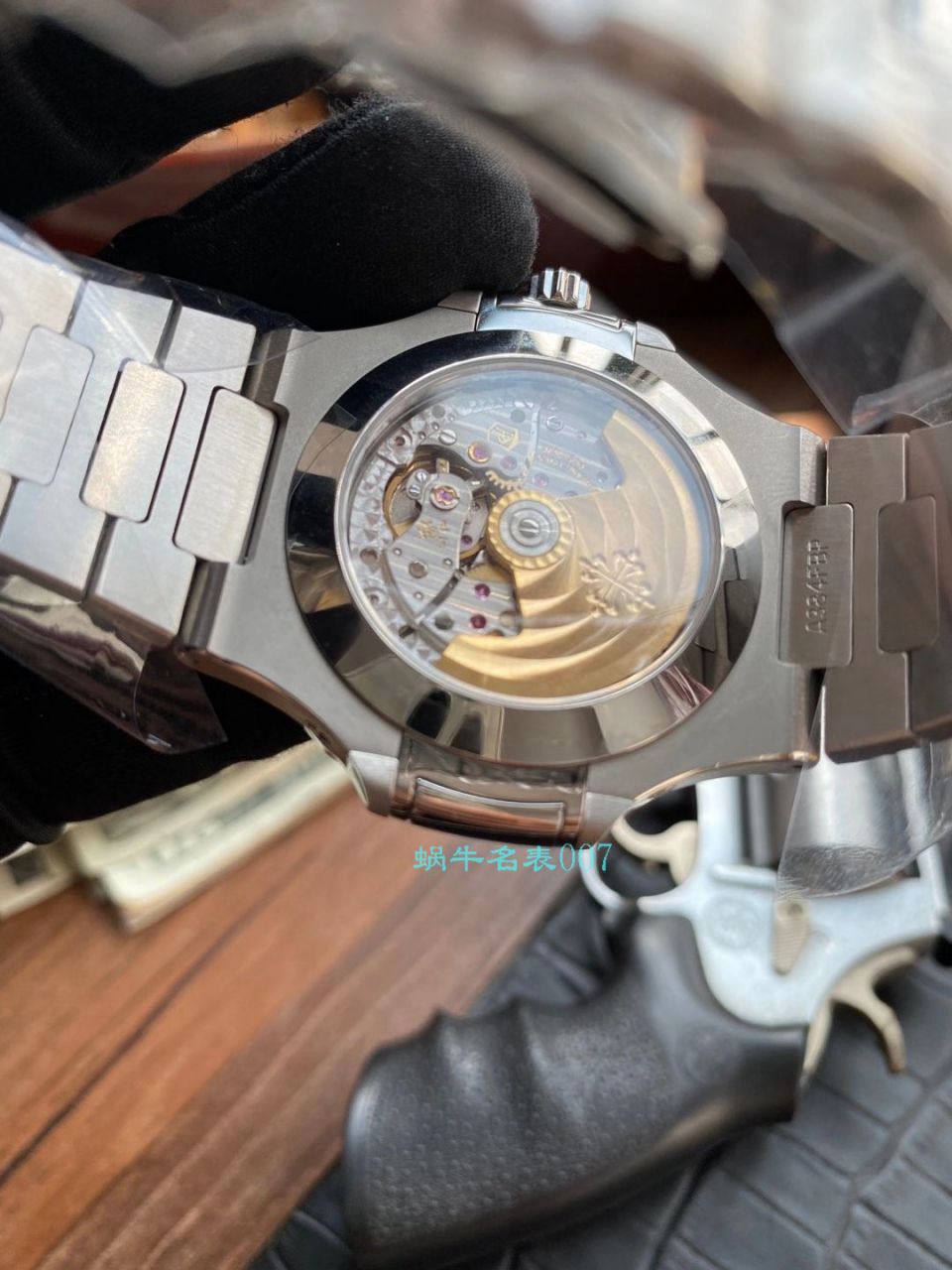GR Factory  Replica  PATEK PHILIPPE PatekPhilippe Watches 多少钱 Nautilus V2真月相5726/1A-014皮带款 / BD326