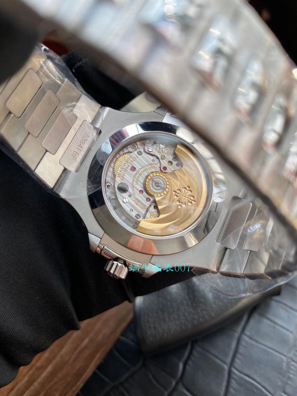 GR Factory  Replica  PATEK PHILIPPE PatekPhilippe Watches 多少钱 Nautilus V2真月相5726/1A-014皮带款 / BD326
