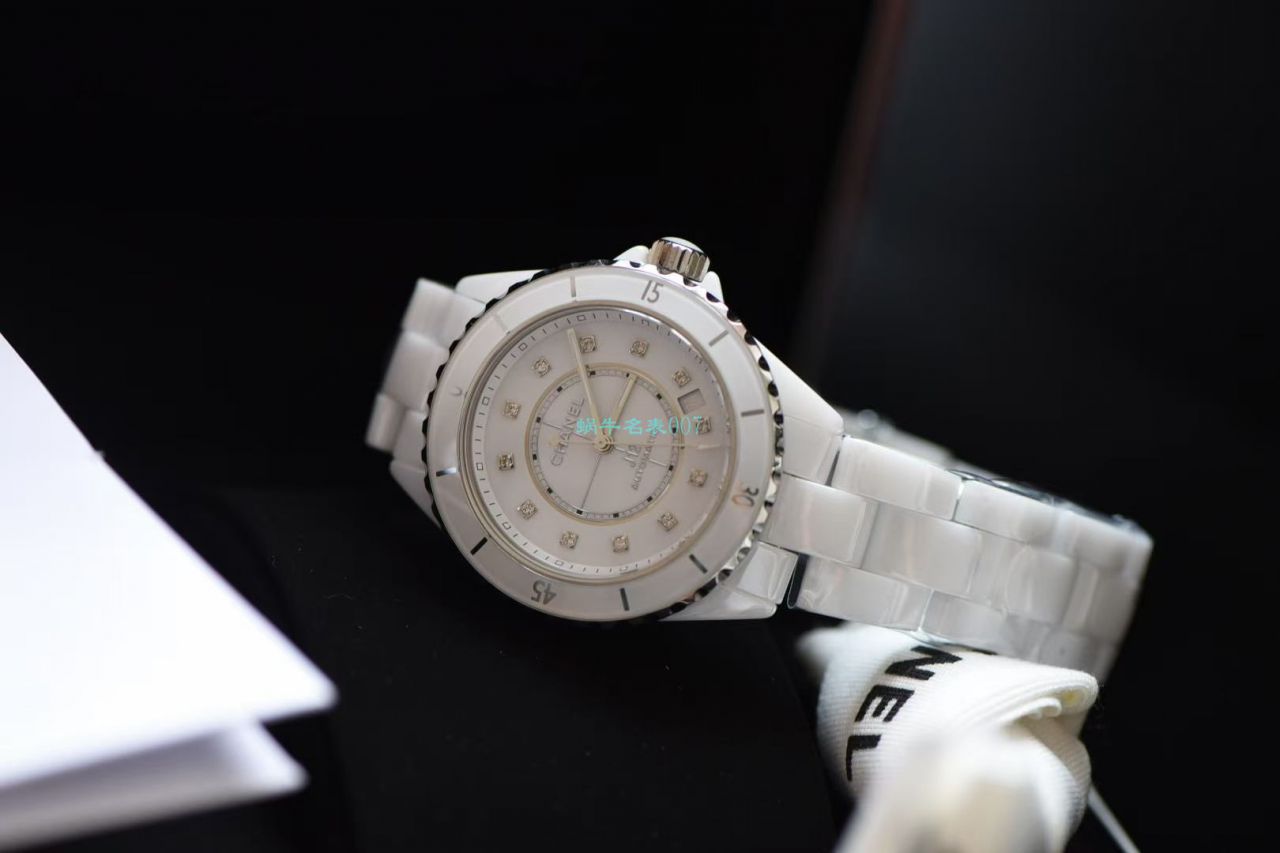 【 Video analysis 】BV Factory  top  Replica Copy  Watches 香奈儿J12系列背透机械H5700 wrist watches  / X060