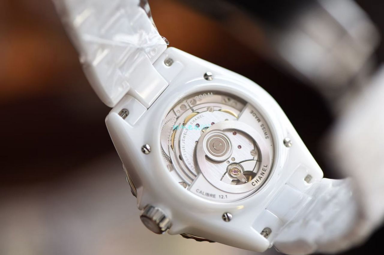 【 Video analysis 】BV Factory  top  Replica Copy  Watches 香奈儿J12系列背透机械H5700 wrist watches  / X060