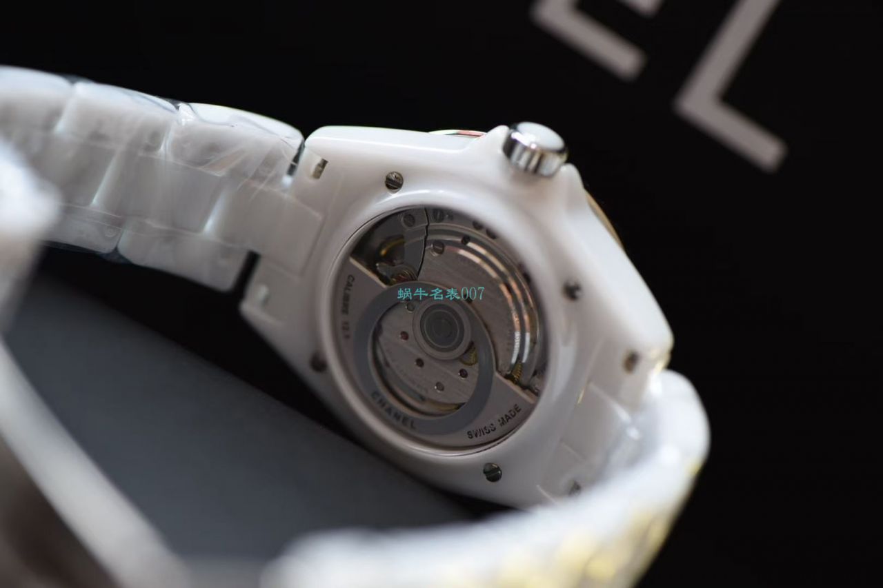 【 Video analysis 】BV Factory 1比1 Knockoff  Watches 香奈儿背透J12系列H5700女表 / X061