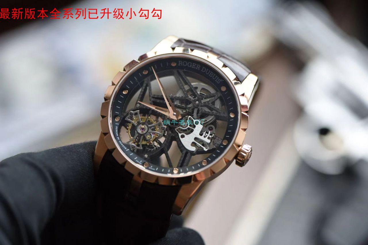 BBR Factory 最新V3版 High quality  Replica 罗杰杜彼全镂空 Tourbillon RDDBEX0392 Watches  / LJ089