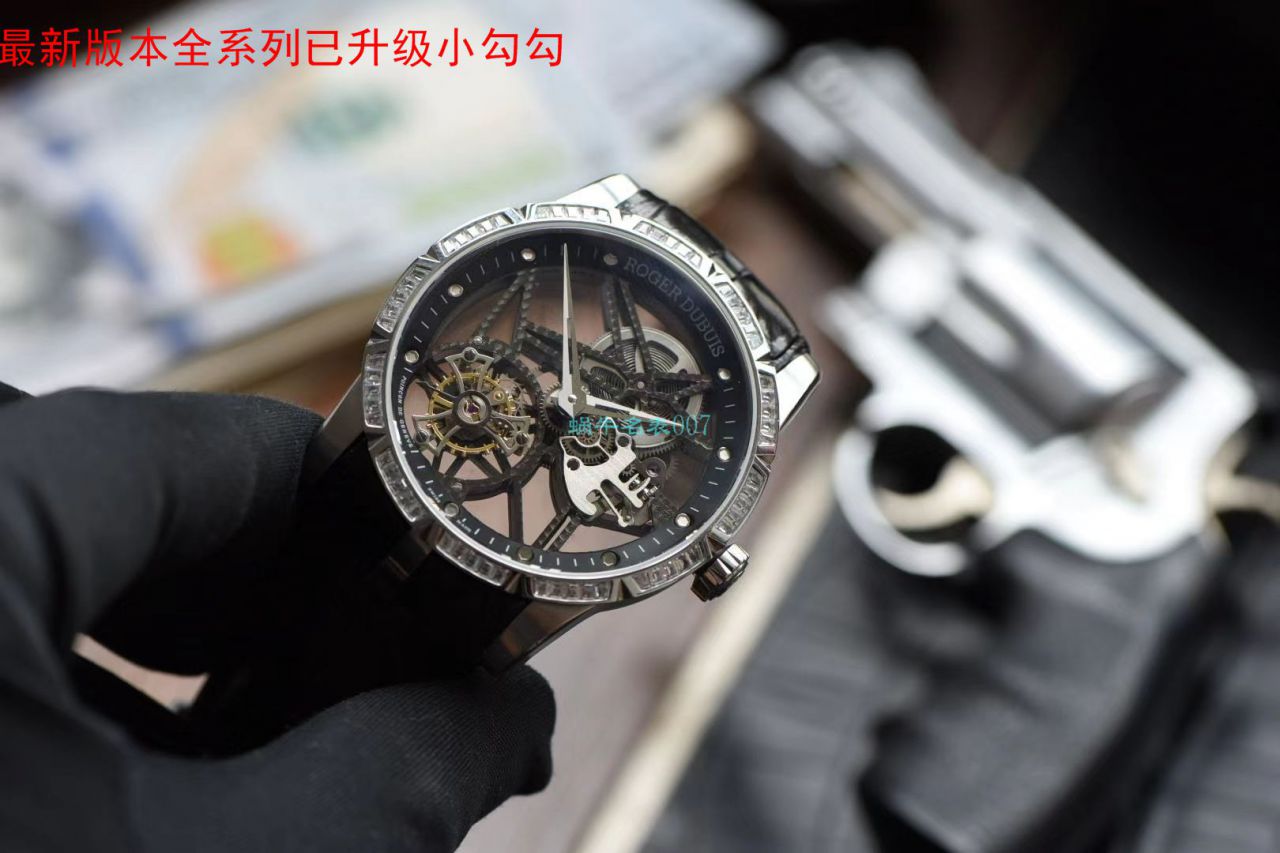 【BBR Perfect  High quality  Replica Watches 】罗杰杜彼EXCALIBUR（王者系列）系列RDDBEX0393、RDDBEX0392 Tourbillon  wrist watches  / LJ028