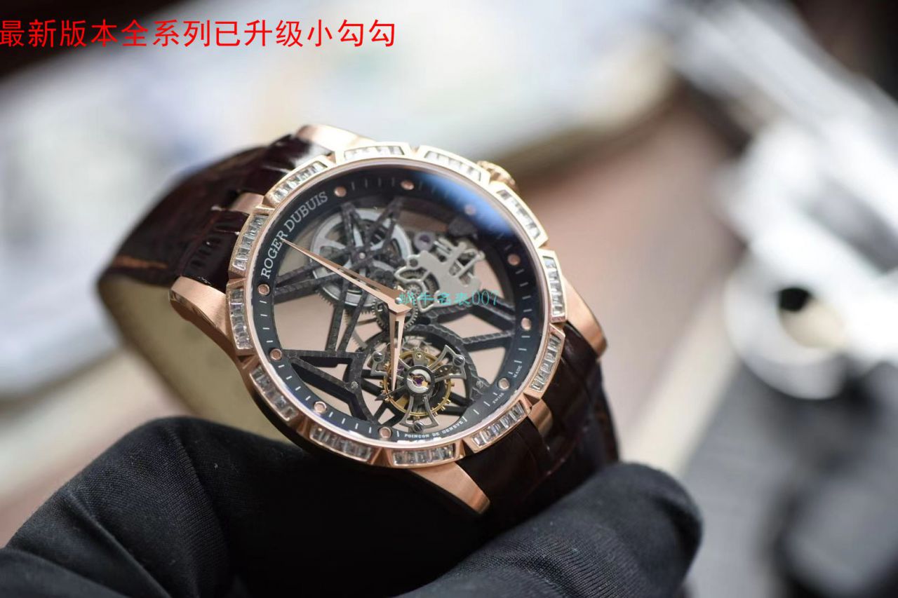 【BBR Perfect  High quality  Replica Watches 】罗杰杜彼EXCALIBUR（王者系列）系列RDDBEX0393、RDDBEX0392 Tourbillon  wrist watches  / LJ028