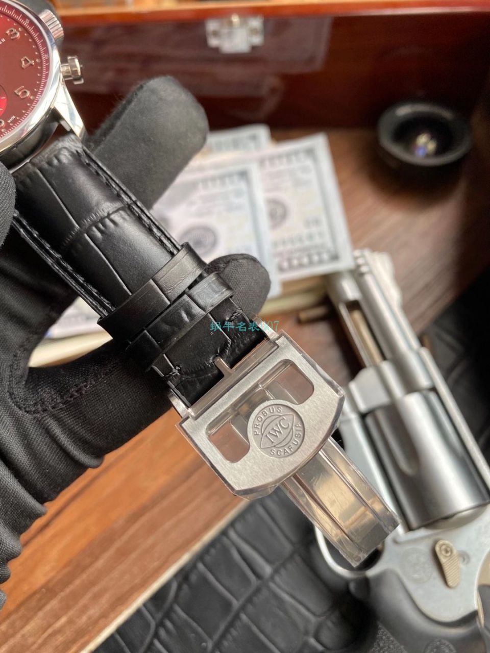 YL Factory  IWC 1比1 Knockoff  Watches 酒红面葡萄牙计时IW371616 wrist watches  / WG578