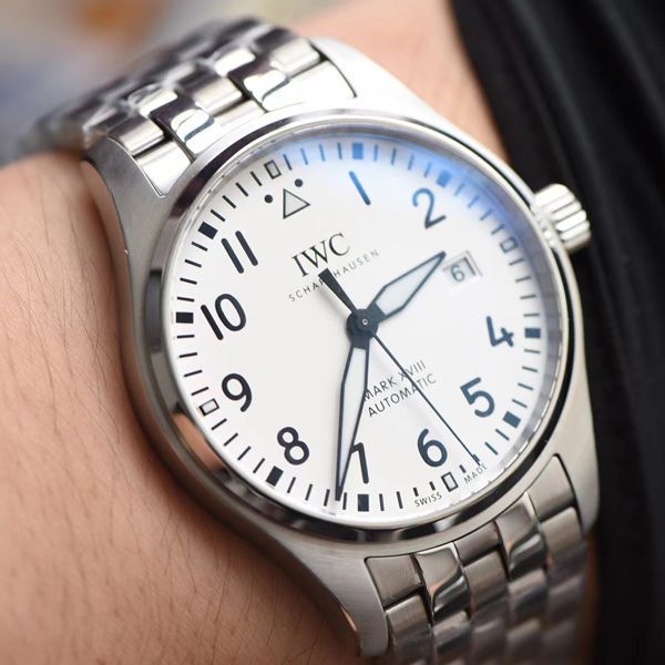 【 Video analysis 】V7 Factory  IWC  MARK XVII 钢带款 top  Replica Copy IW327002 wrist watches 