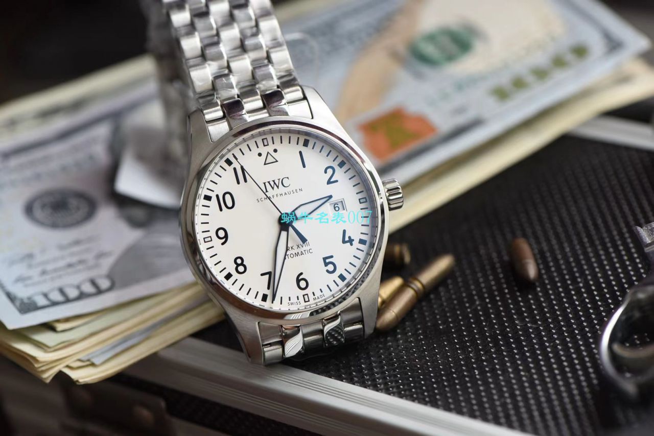 【 Video analysis 】V7 Factory  IWC  MARK XVII 钢带款 top  Replica Copy IW327002 wrist watches  / WG579