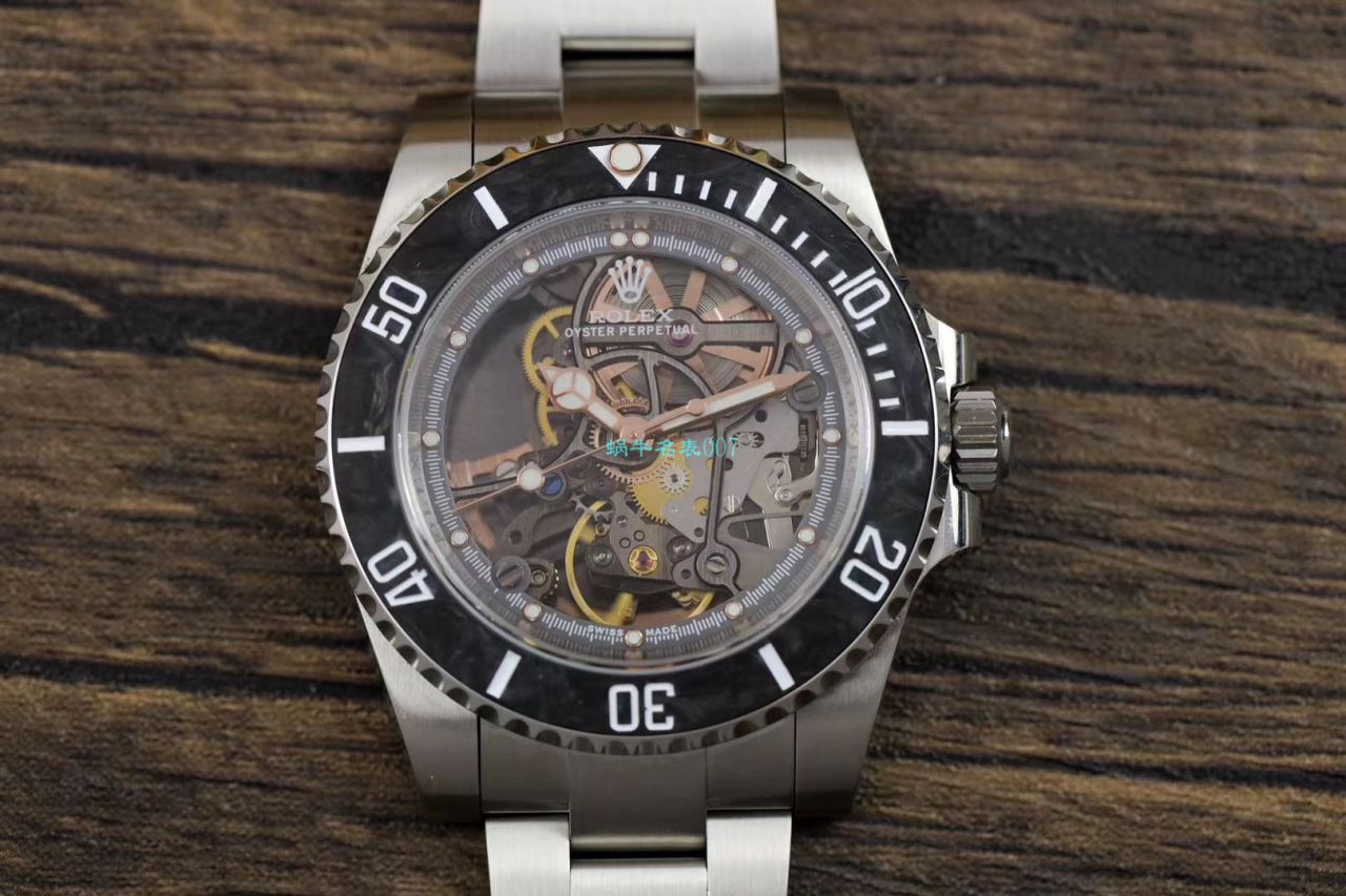 WWF Factory  Rolex 改装全镂空 Submariner 116610为原型 / R653