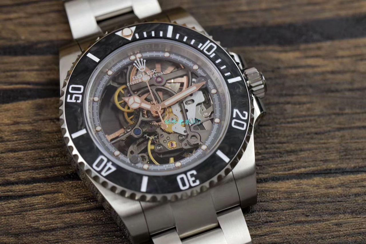 WWF Factory  Rolex 改装全镂空 Submariner 116610为原型 / R653