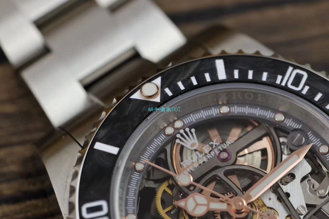 WWF Factory  Rolex 改装全镂空 Submariner 116610为原型 / R653