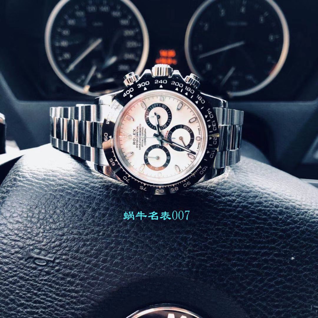 【 Video analysis 】N Factory V3 Rolex  Ditongna 熊猫迪 top  Replica Copy  Watches m116500ln-0001 wrist watches  / R656