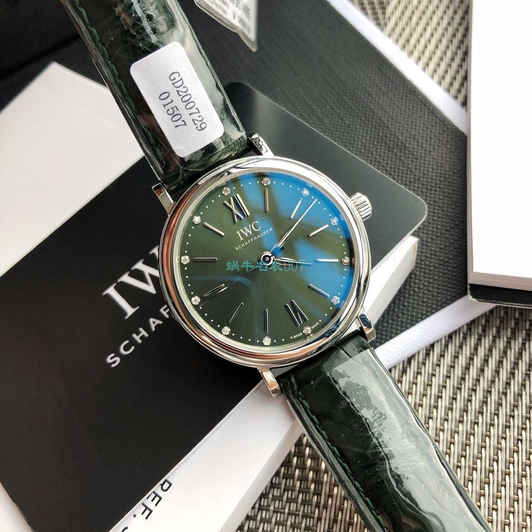 TOP 原单真钻 IWC 柏涛菲诺系列IW357405,IW357401女装 / WG580