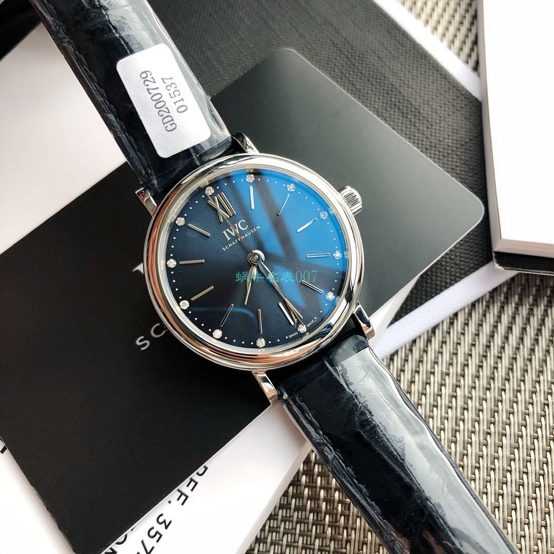  TOP 原单真钻 IWC 柏涛菲诺系列IW357405,IW357401女装 / WG580