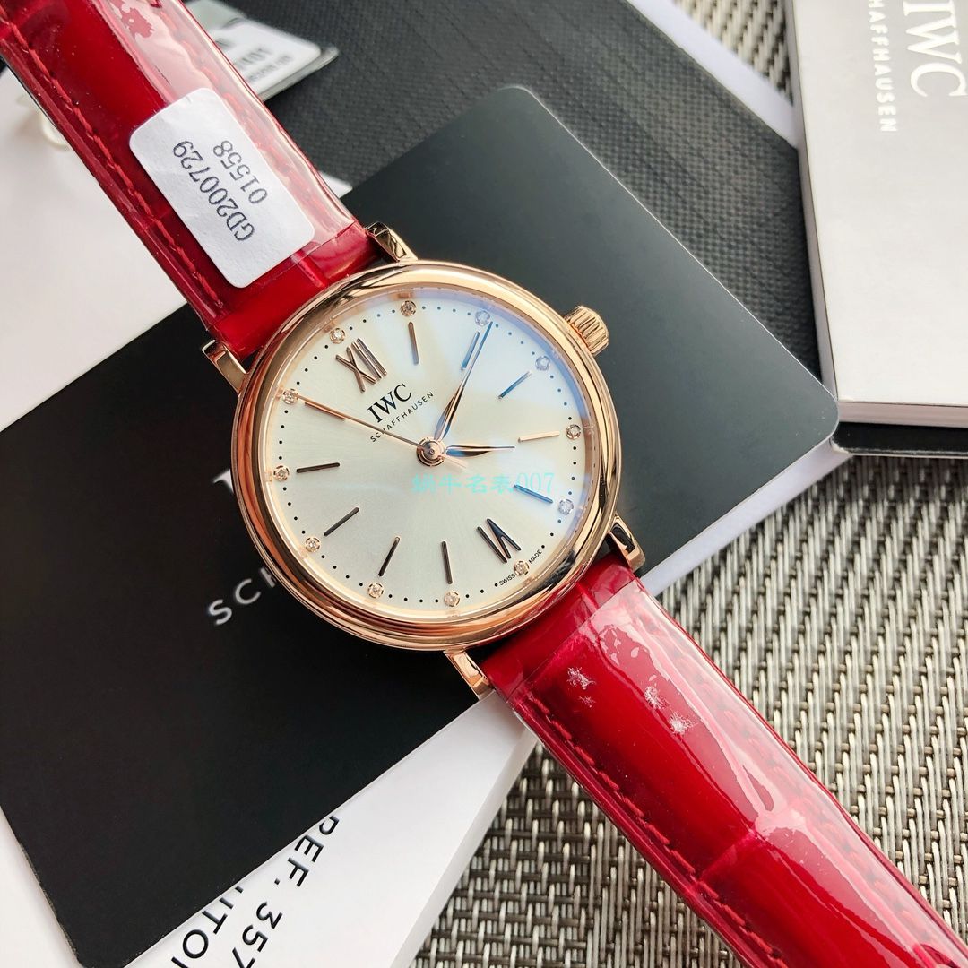  TOP 原单真钻 IWC 柏涛菲诺系列IW357405,IW357401女装 / WG580