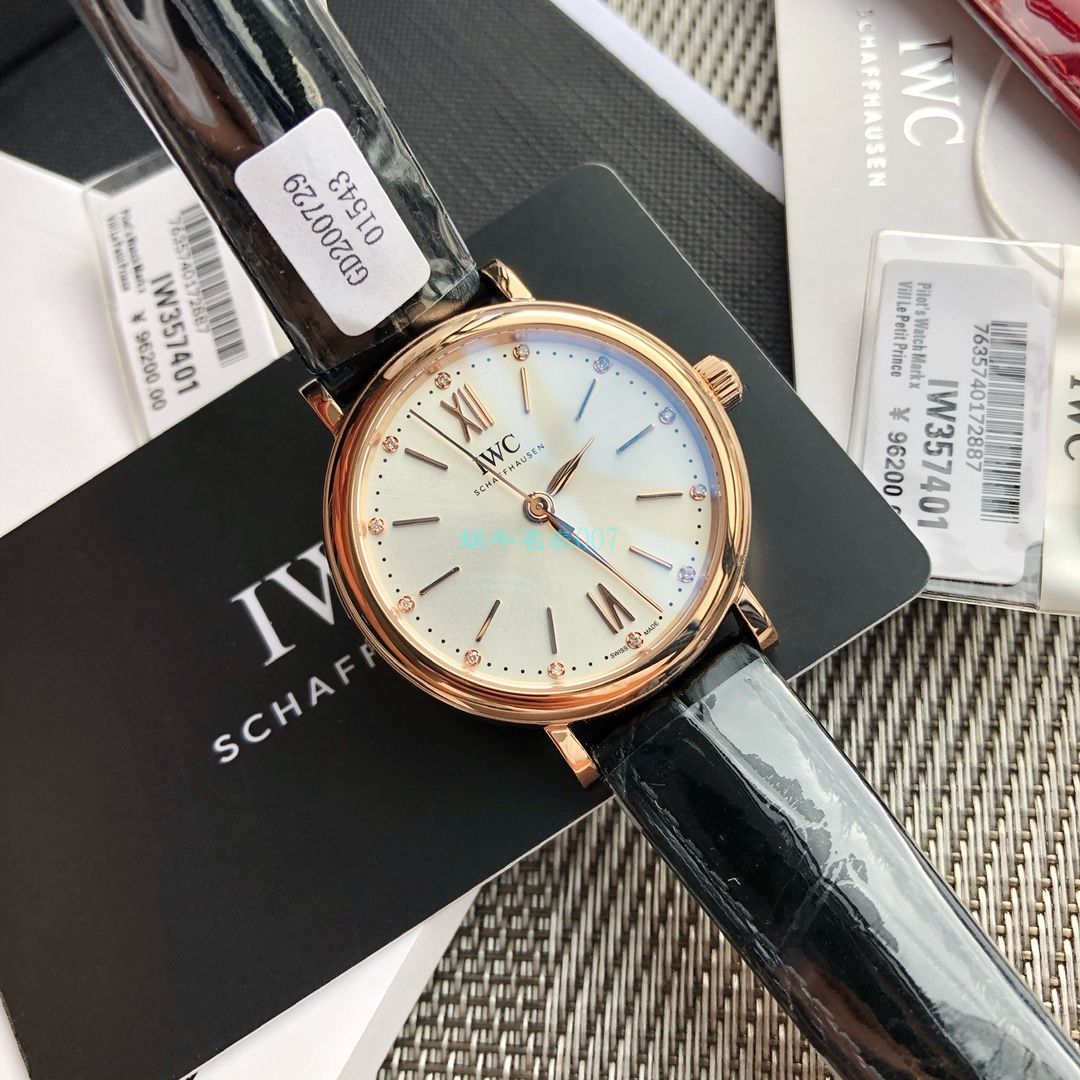  TOP 原单真钻 IWC 柏涛菲诺系列IW357405,IW357401女装 / WG580