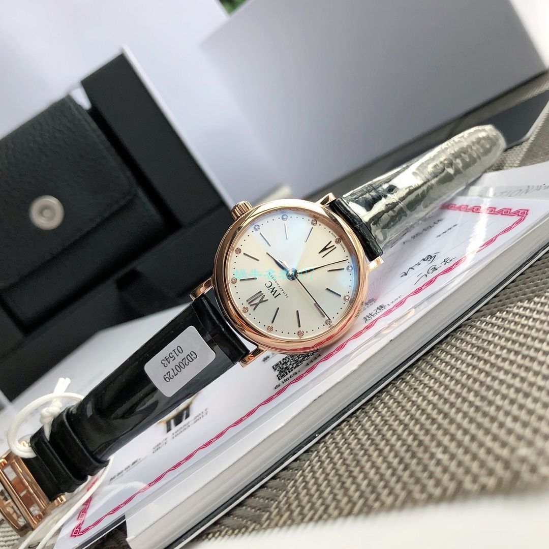  TOP 原单真钻 IWC 柏涛菲诺系列IW357405,IW357401女装 / WG580