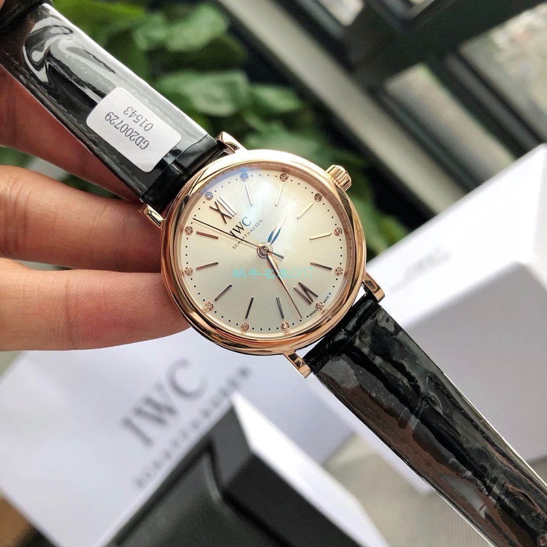  TOP 原单真钻 IWC 柏涛菲诺系列IW357405,IW357401女装 / WG580