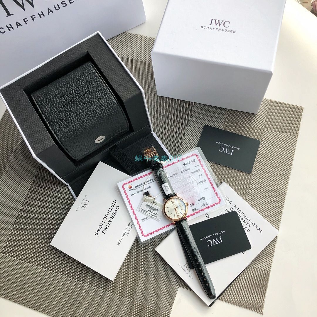  TOP 原单真钻 IWC 柏涛菲诺系列IW357405,IW357401女装 / WG580
