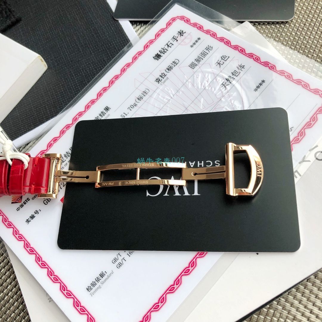  TOP 原单真钻 IWC 柏涛菲诺系列IW357405,IW357401女装 / WG580