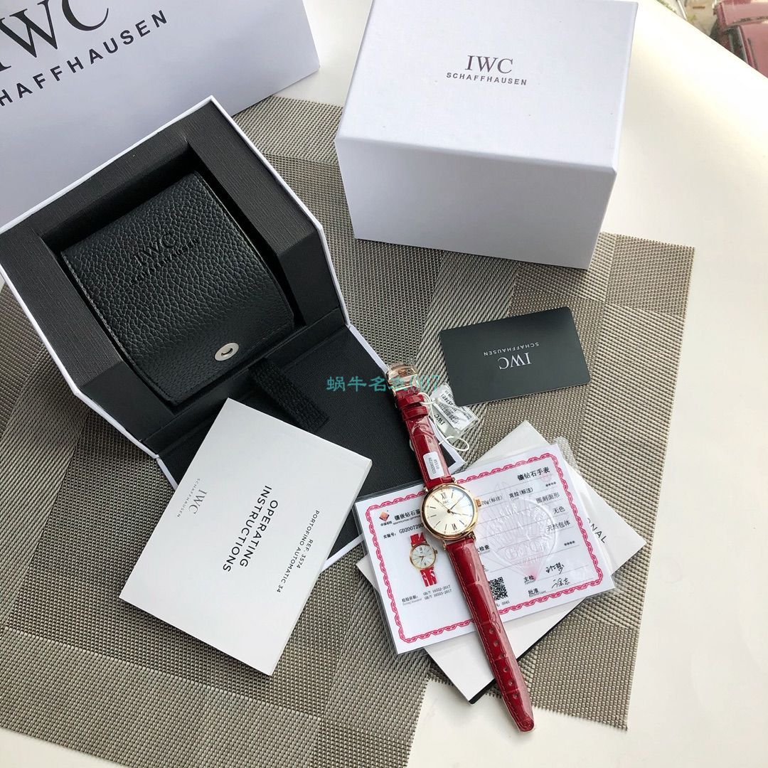  TOP 原单真钻 IWC 柏涛菲诺系列IW357405,IW357401女装 / WG580