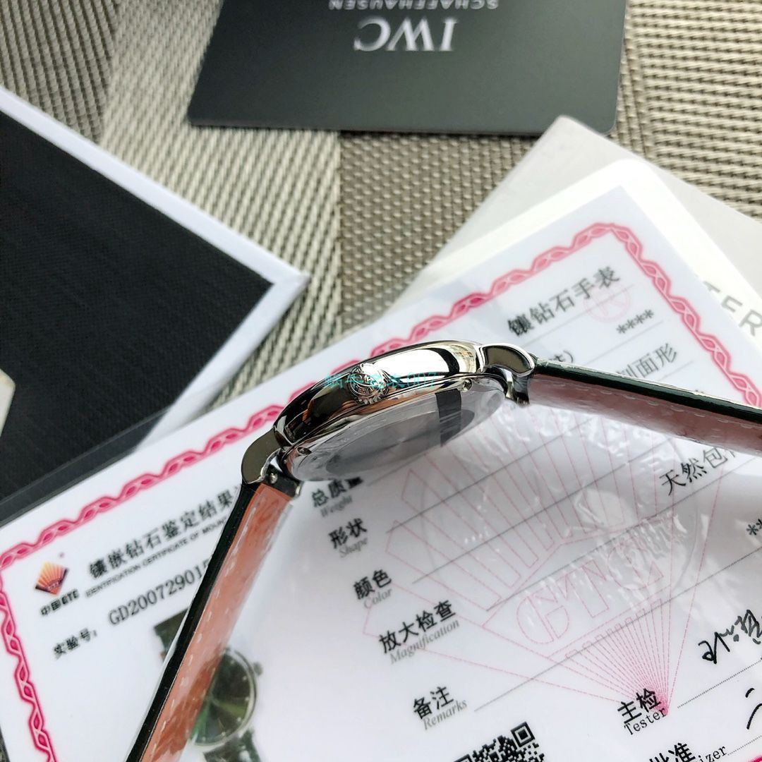  TOP 原单真钻 IWC 柏涛菲诺系列IW357405,IW357401女装 / WG580