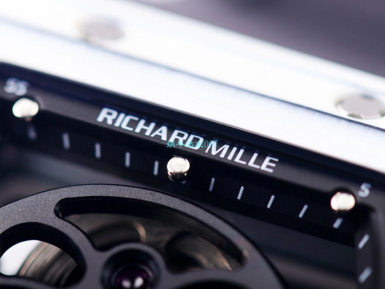 JB Factory  RICHARD MILLE RM52-01真 Tourbillon  carbon fiber 骷髅头鬼王 / RM052JB