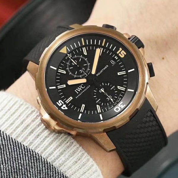 V6 Factory  IWC 海洋时计 Replica Watches IW379503青铜达尔文探险之旅特别版 