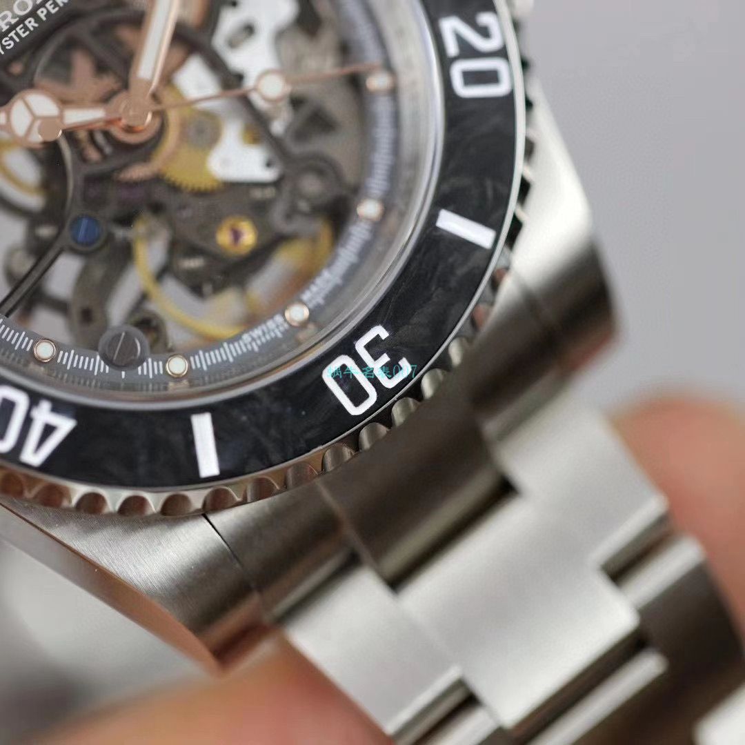 WWF Factory  Rolex 改装全镂空 Submariner 116610为原型 / R653