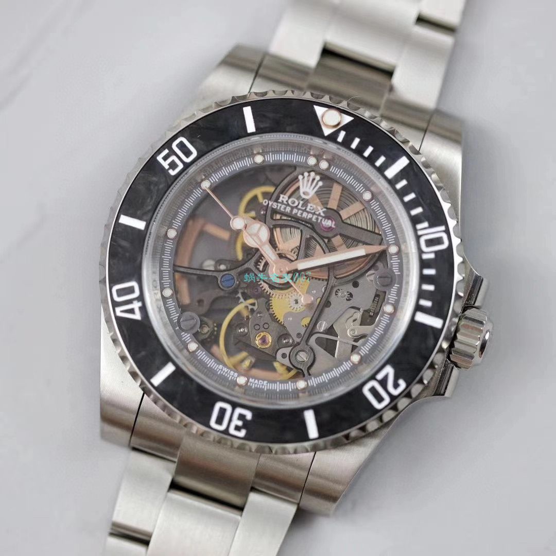 WWF Factory  Rolex 改装全镂空 Submariner 116610为原型 / R653