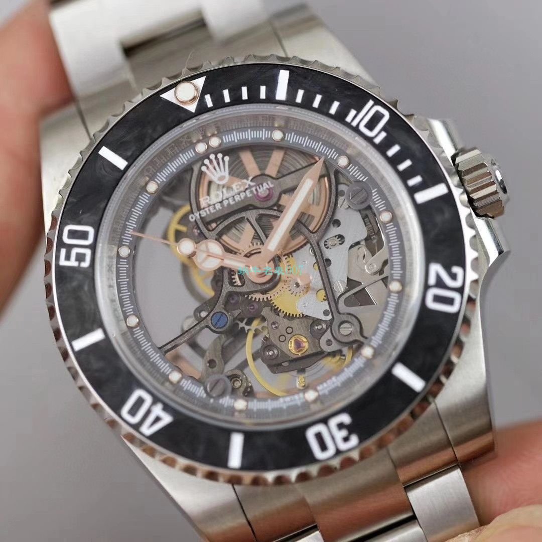 WWF Factory  Rolex 改装全镂空 Submariner 116610为原型 / R653