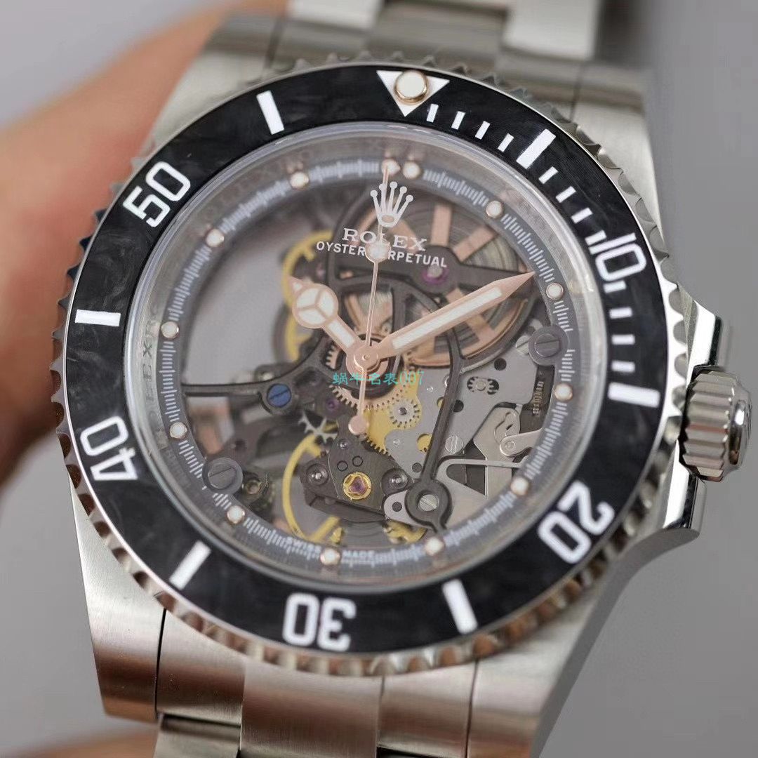 WWF Factory  Rolex 改装全镂空 Submariner 116610为原型 / R653