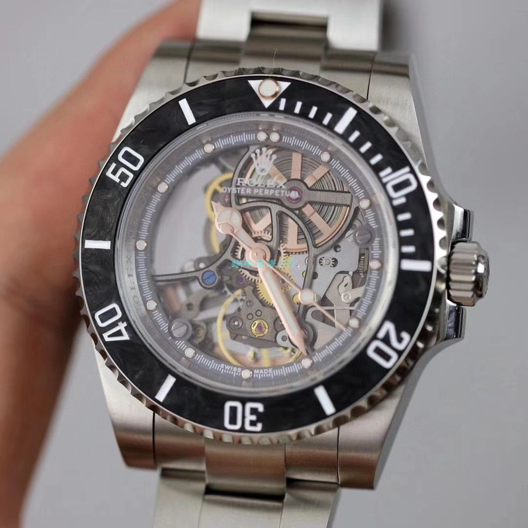 WWF Factory  Rolex 改装全镂空 Submariner 116610为原型 / R653