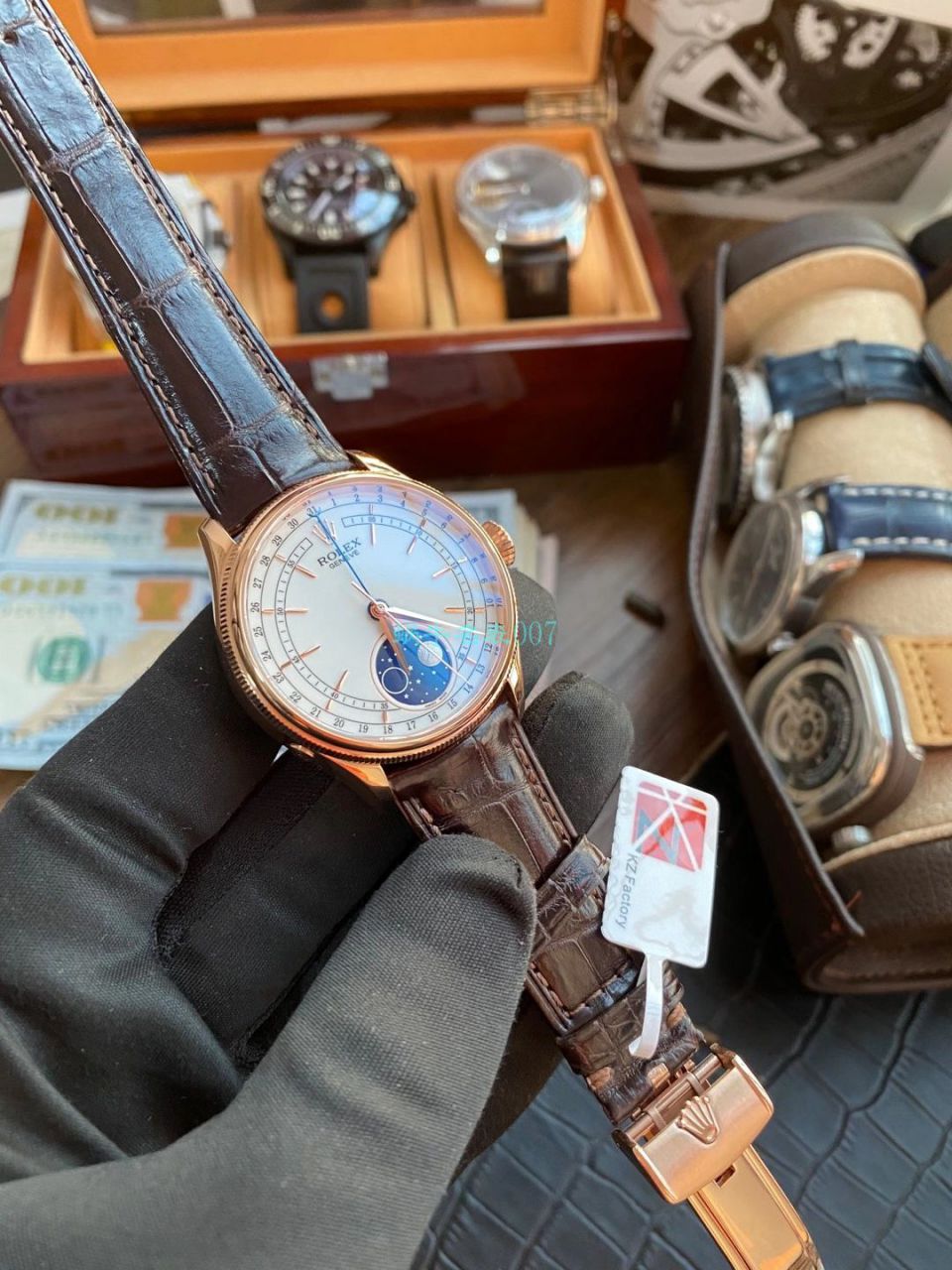 KZ Factory  top  Replica Watches  Rolex 超级切利尼 Replica m50535-0002 wrist watches  / R657