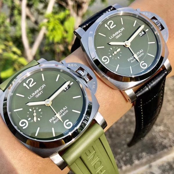 VS Factory Panerai PAM01056，PAM1056绿盘GMT Replica Copy  Watches 