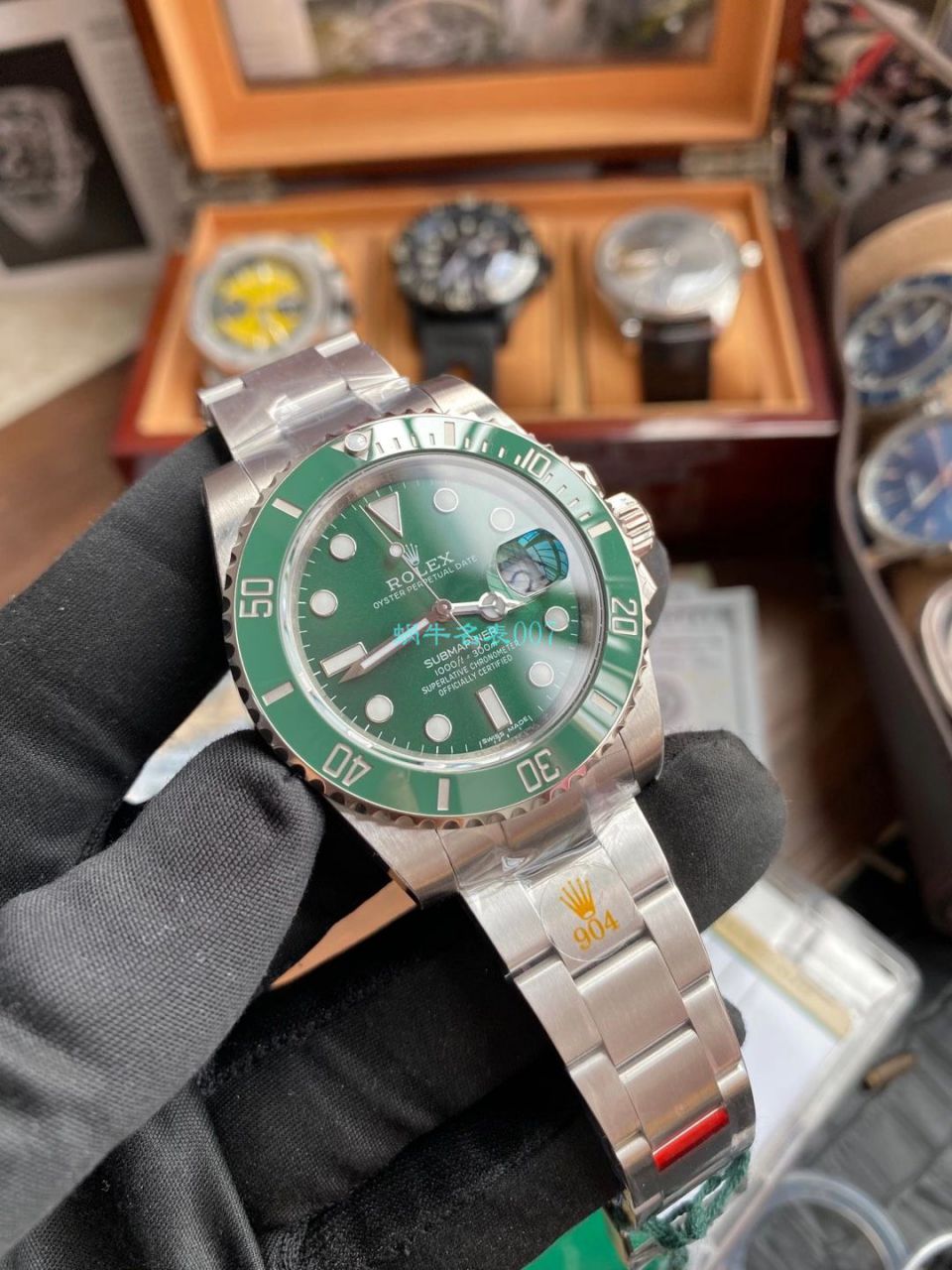HBB-V6 Factory  Rolex  Submariner 1比1 Replica Watches 116610LV-97200 / R660