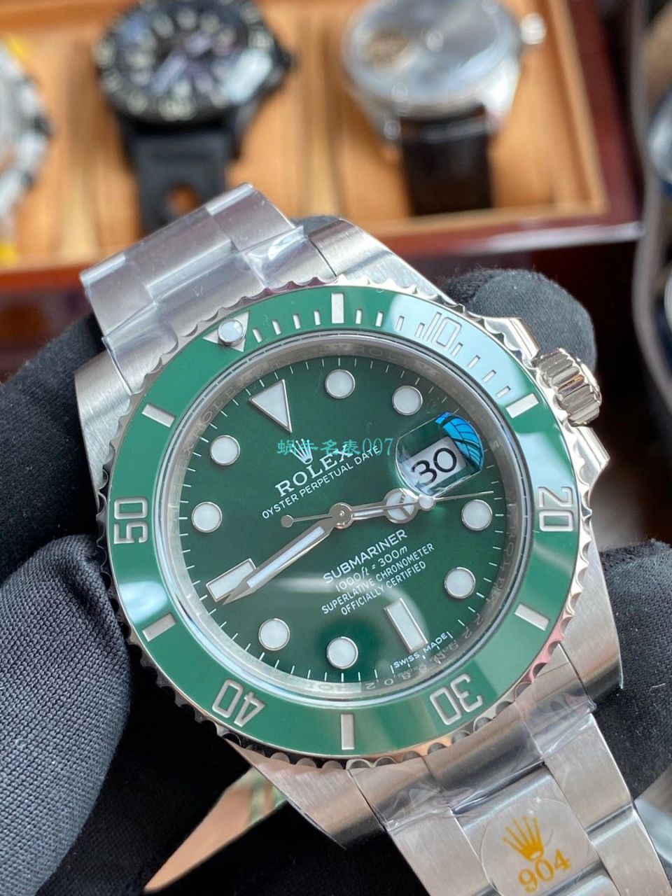 HBB-V6 Factory  Rolex  Submariner 1比1 Replica Watches 116610LV-97200 / R660
