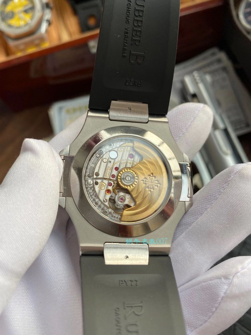 【 Video analysis 】GR Factory  PATEK PHILIPPE 真月相 Nautilus 1比1  Replica Watches V2版本5726/1A-014 / BD332