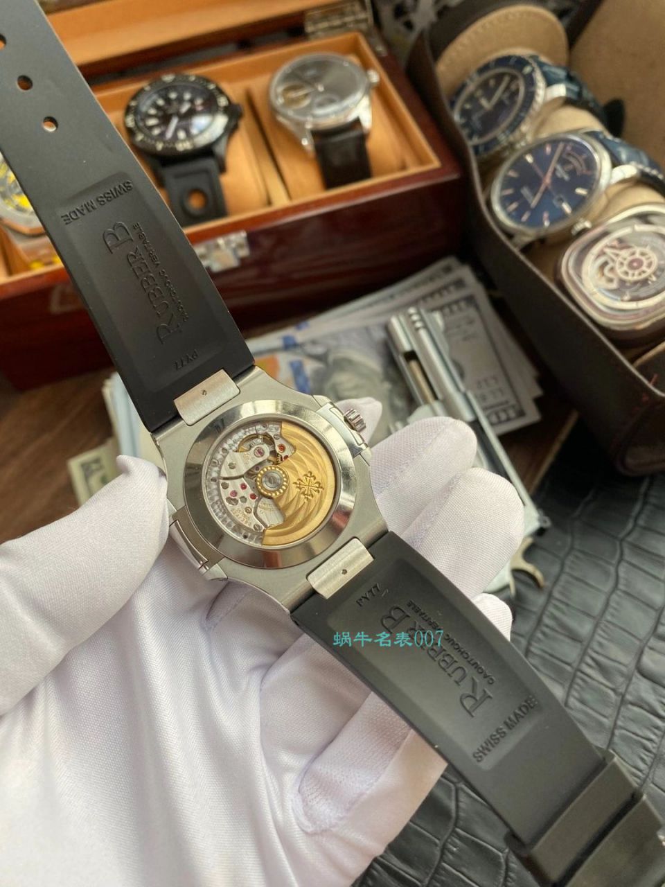 【 Video analysis 】GR Factory  PATEK PHILIPPE 真月相 Nautilus 1比1  Replica Watches V2版本5726/1A-014 / BD332