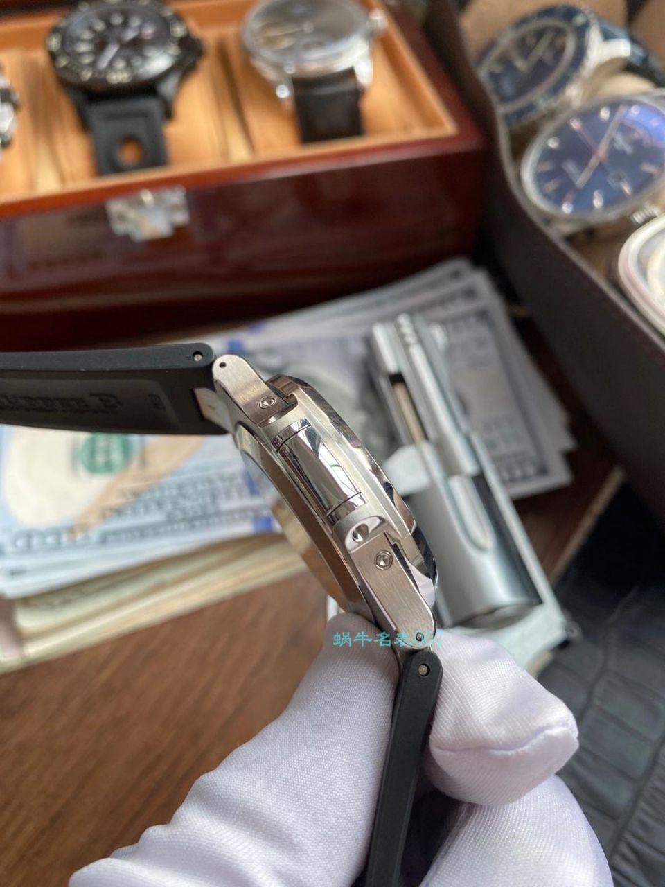 【 Video analysis 】GR Factory  PATEK PHILIPPE 真月相 Nautilus 1比1  Replica Watches V2版本5726/1A-014 / BD332