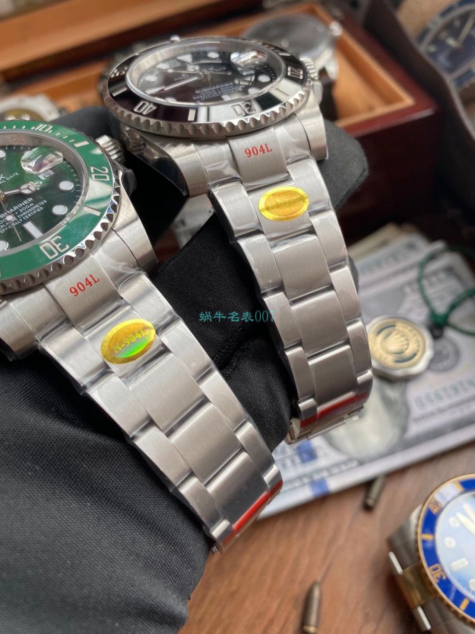 NOOB，N Factory   Rolex  Submariner  Submariner V11版本 Replica Copy 116610LV-97200 Watches  / R661