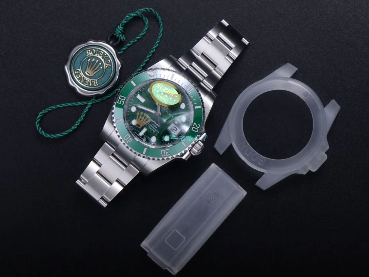 NOOB，N Factory   Rolex  Submariner  Submariner V11版本 Replica Copy 116610LV-97200 Watches  / R661