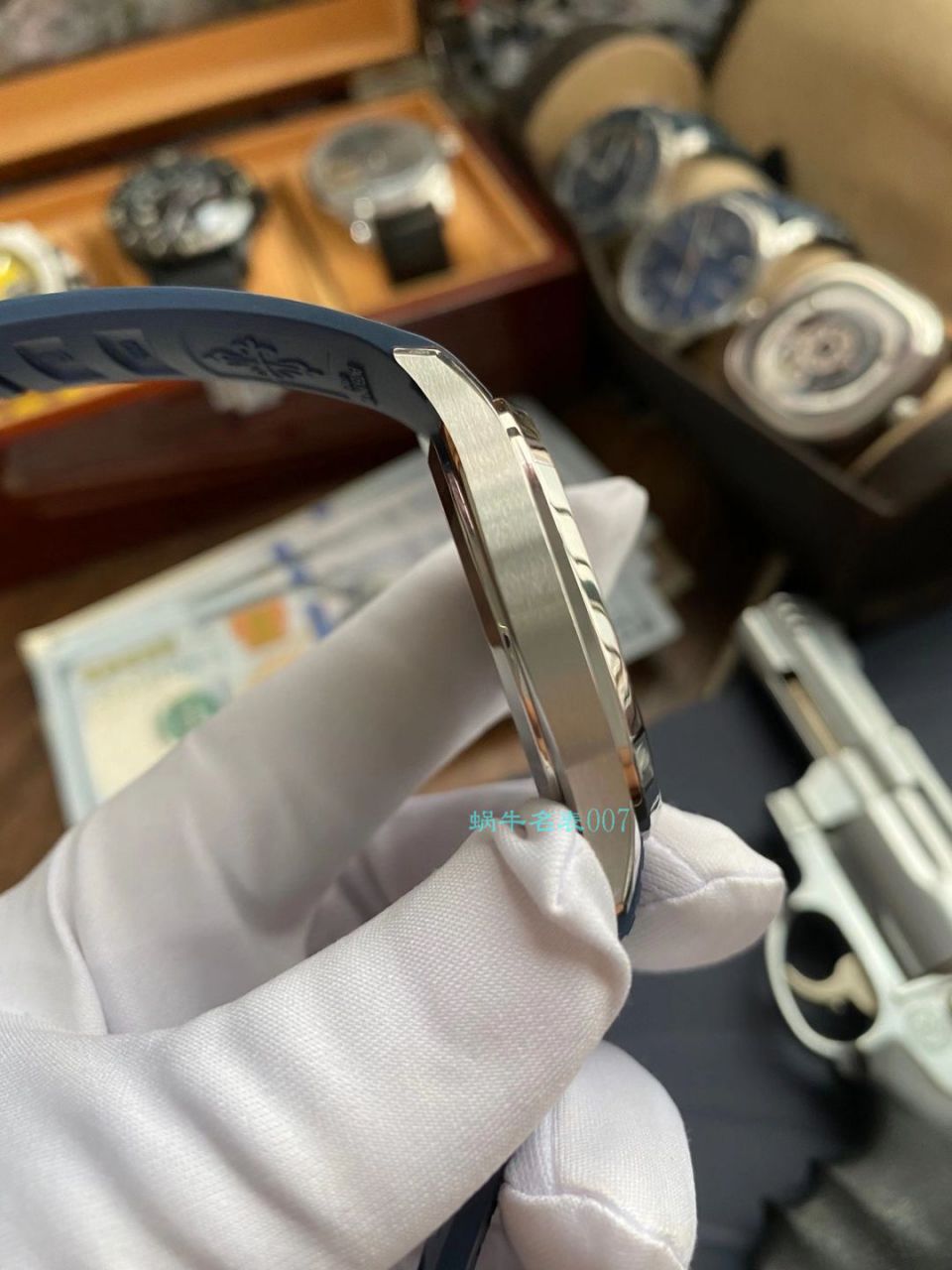 【 Video analysis 】ZF Factory  PATEK PHILIPPE AQUANAUT手雷V3版 top  Replica Copy  Watches 5168G-001 wrist watches  / BD333