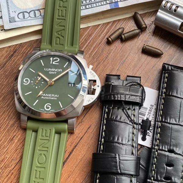 VS Factory Panerai 军 Replica Copy 绿色 wrist watches PAM1056官网同步限量发售