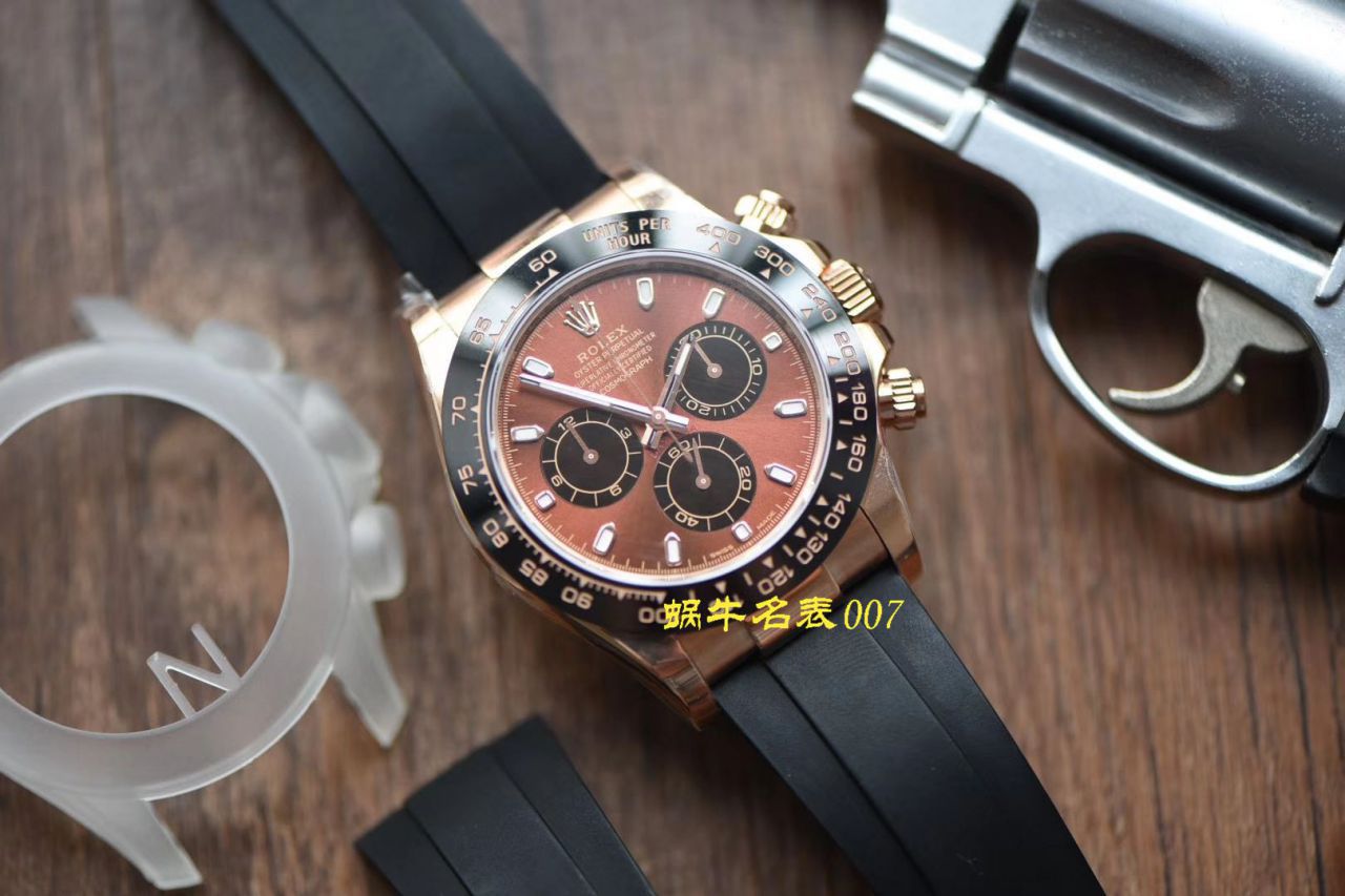 【 Video analysis 】N Factory  Rolex 4130 Ditongna  top  Replica Copy  Watches 咖啡猫m116515ln-0041 wrist watches  / R663