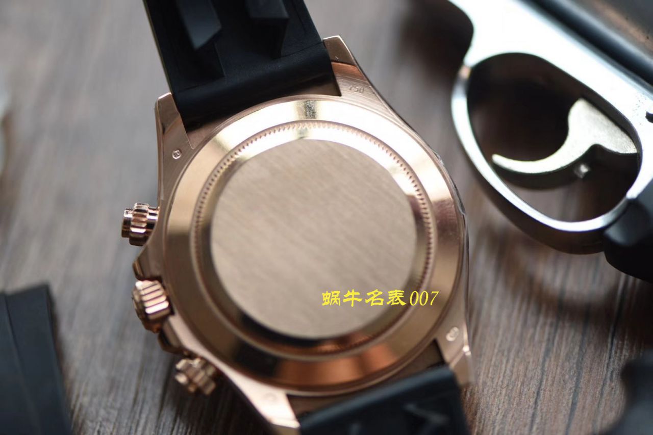 【 Video analysis 】N Factory  Rolex 4130 Ditongna  top  Replica Copy  Watches 咖啡猫m116515ln-0041 wrist watches  / R663