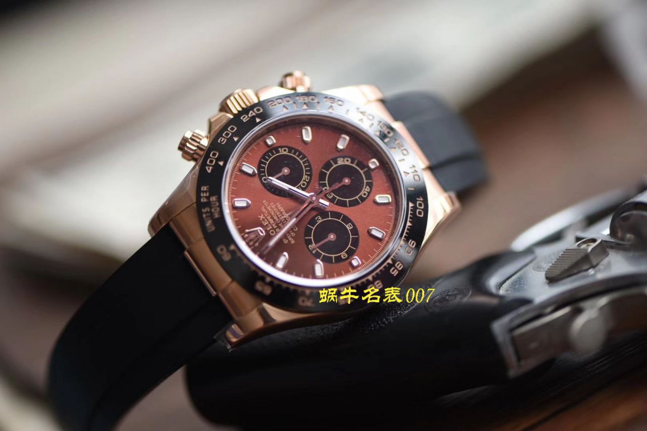 【 Video analysis 】N Factory  Rolex 4130 Ditongna  top  Replica Copy  Watches 咖啡猫m116515ln-0041 wrist watches  / R663