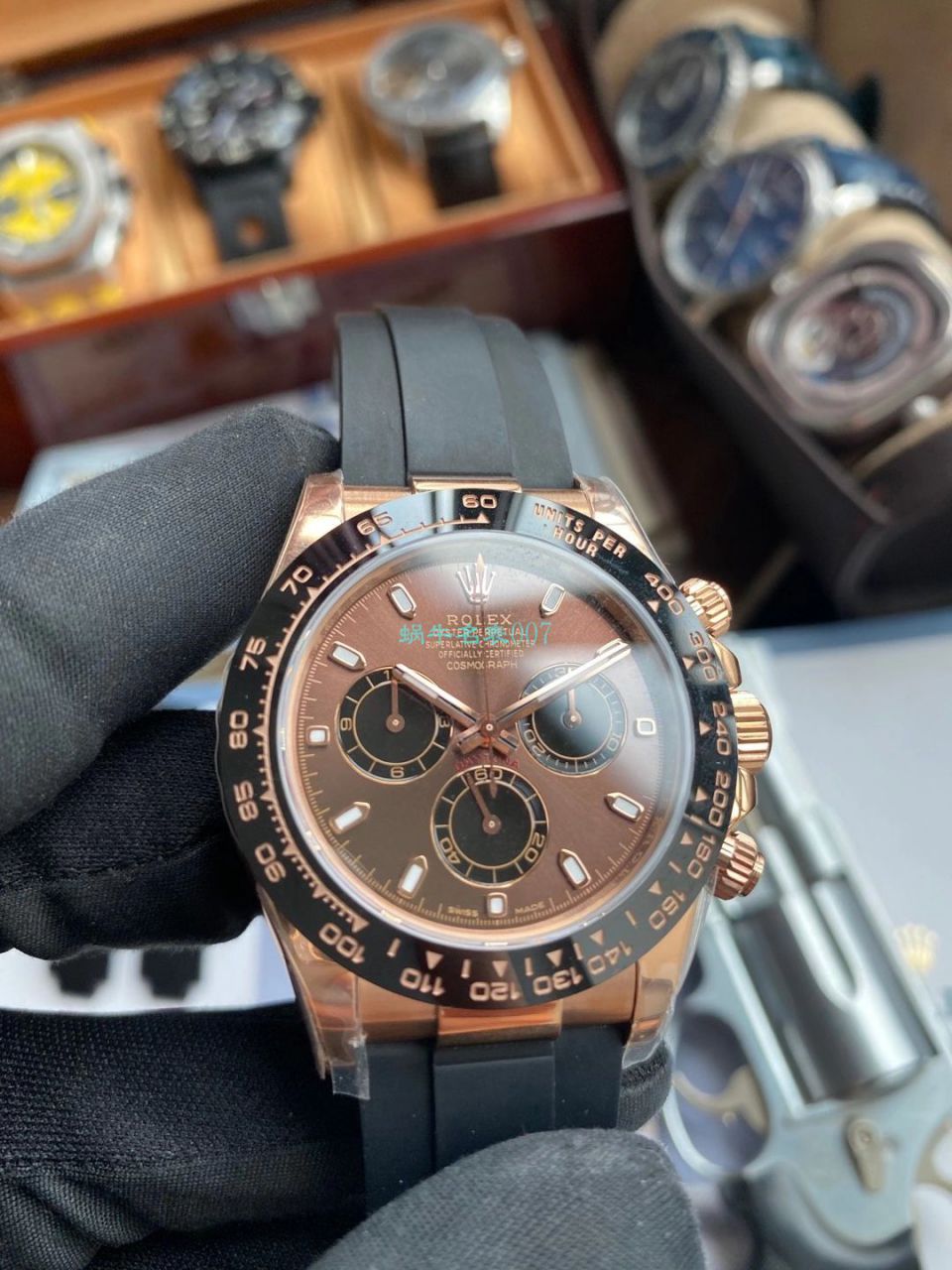 【 Video analysis 】N Factory  Rolex 4130 Ditongna  top  Replica Copy  Watches 咖啡猫m116515ln-0041 wrist watches  / R663